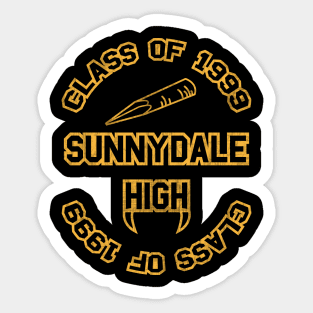 Sunnydale High Class of 1999 Sticker